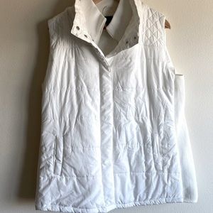 Motherhood Maternity | White Puffer Vest